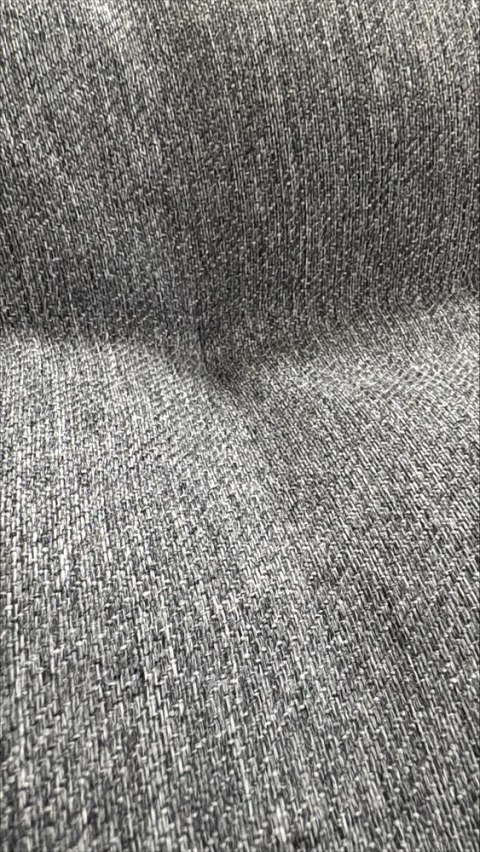 Fotel Bujany VIBE Ogrodowy z Poduszką Stalowy Czarny Szary 115 Cm