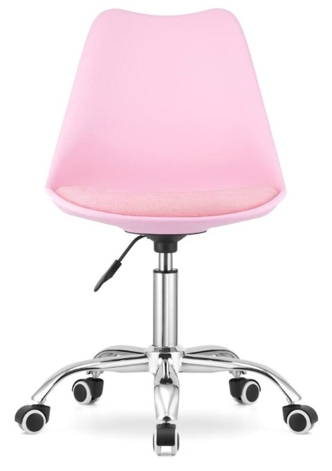 Krzesło obrotowe MONZA OFFICE PINK FABRIC II
