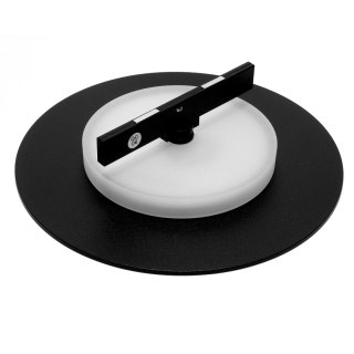 Kinkiet indirect okrągły do szyn magnetycznych UN5-YSBD Micro Magnetic 9W 3000K czarny