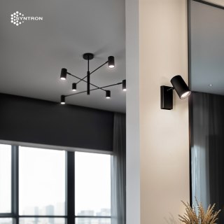 Lampa 6 x spot GU10 DD-40 czarna SIENA