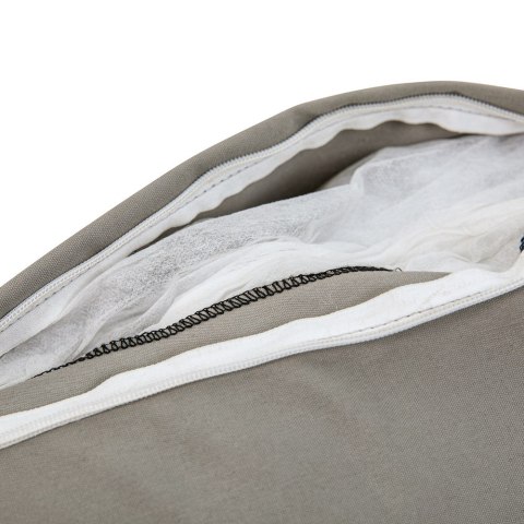 Zestaw Mebli Ogrodowych MARBELLA z Sofą Narożnikiem i Stolikiem SZARY