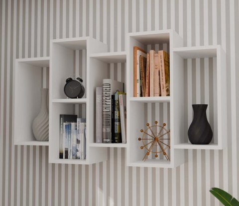 Regał BILBAO 7.0 BIAŁY