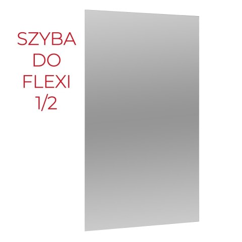 ŚCIANKA PRYSZNICOWA FLEXI 110 cm GREY 1/2