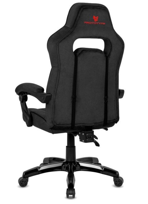 Fotel obrotowy do biurka TITAN BLACK ALCANTARA BASIC