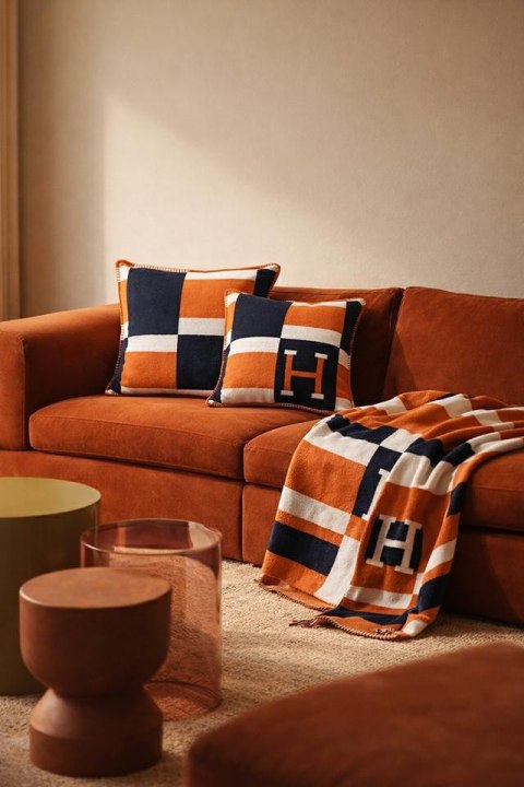 SHP Koc SHP PARIS HOME granatowy / pomarańczowy